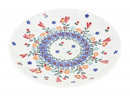 Hearts & Flowers Dessert Plate